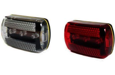 Raleigh Front and Rear Bike Lights